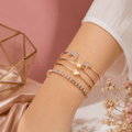 Celestial Dreams Gold Bangle Set - Pettlez Jewellery