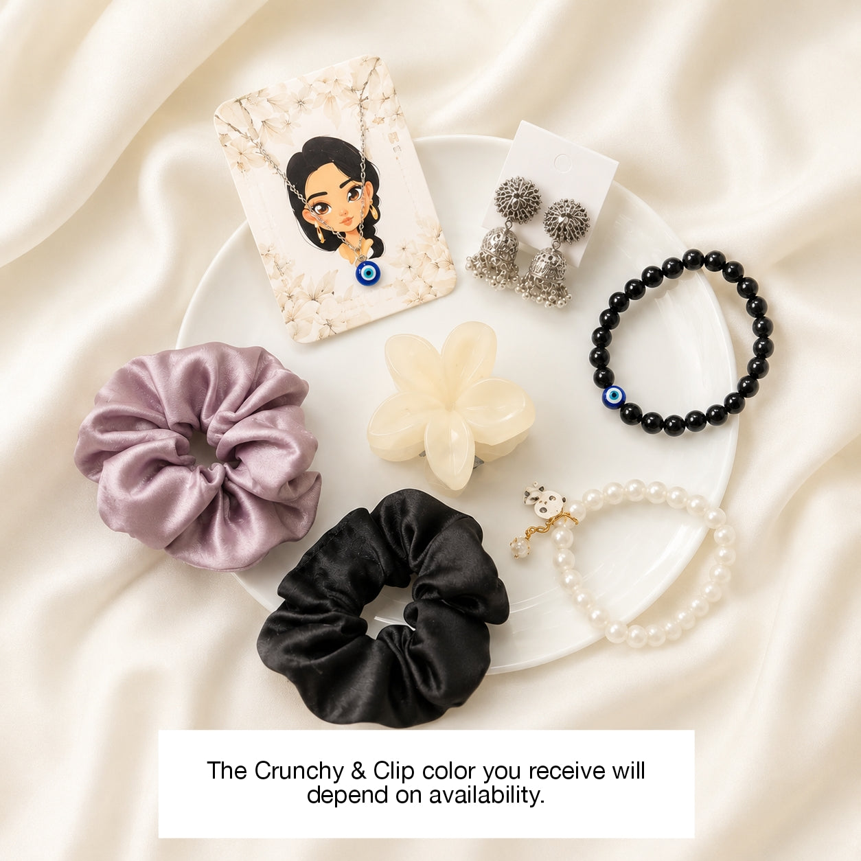 Rakhi Gift Jewellery Box for Sister | Necklace Earrings Bracelet Set