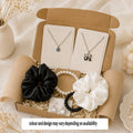 Evil Eye Panda Necklace Rakhi Gift Box for Sister | 6 Pc Jewellery Set